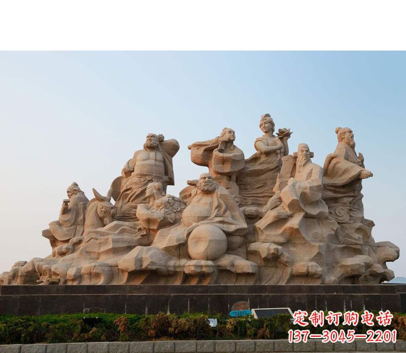 常州大理石八仙过海雕塑