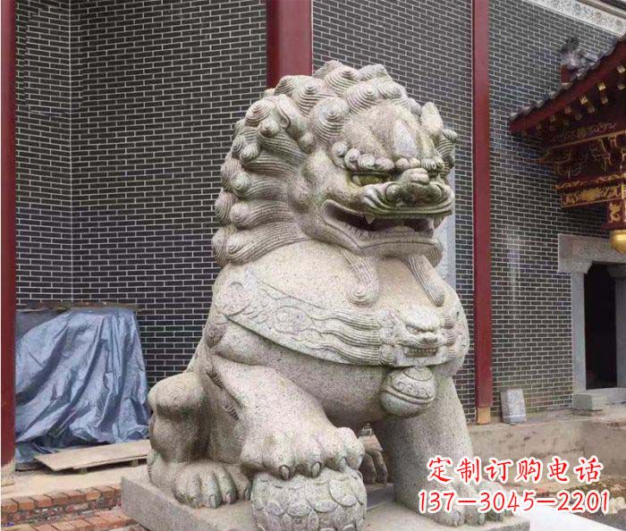 常州巨型大理石狮子雕塑