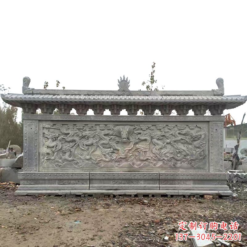 常州大理石影壁雕塑美丽的艺术精品
