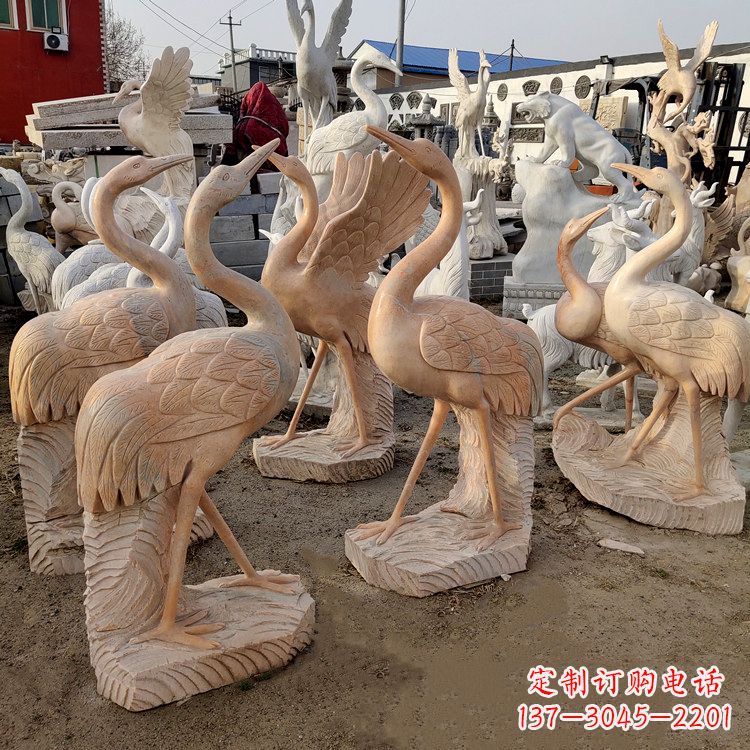 常州仙鹤雕塑艺术的经典之作
