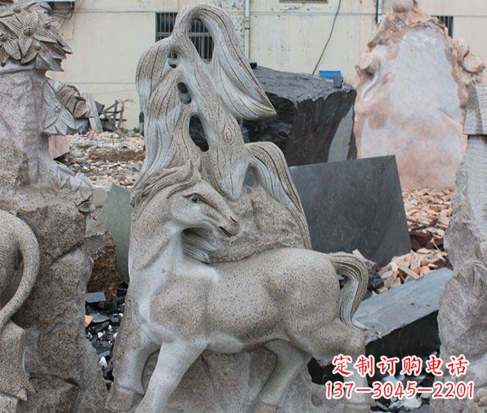 常州大理石动物雕塑丰富多彩的艺术品