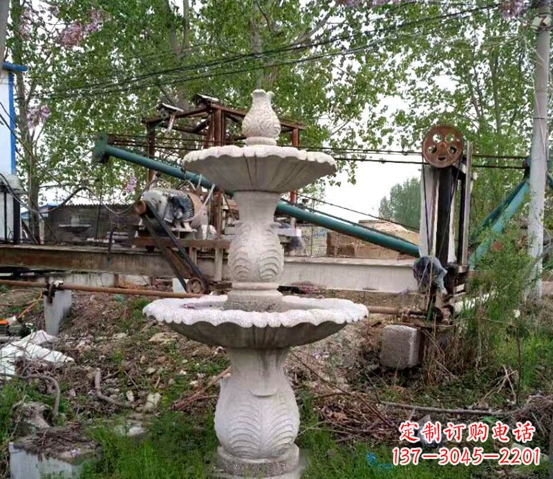 常州大理石多层喷泉石雕雕塑艺术的精美之作