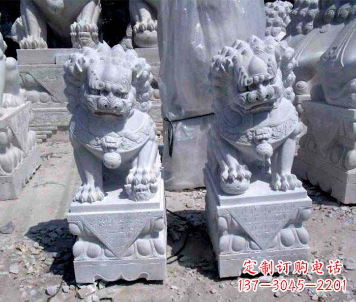 常州大理石仿古石狮子