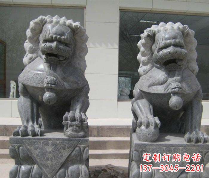 常州大理石仿古石狮子