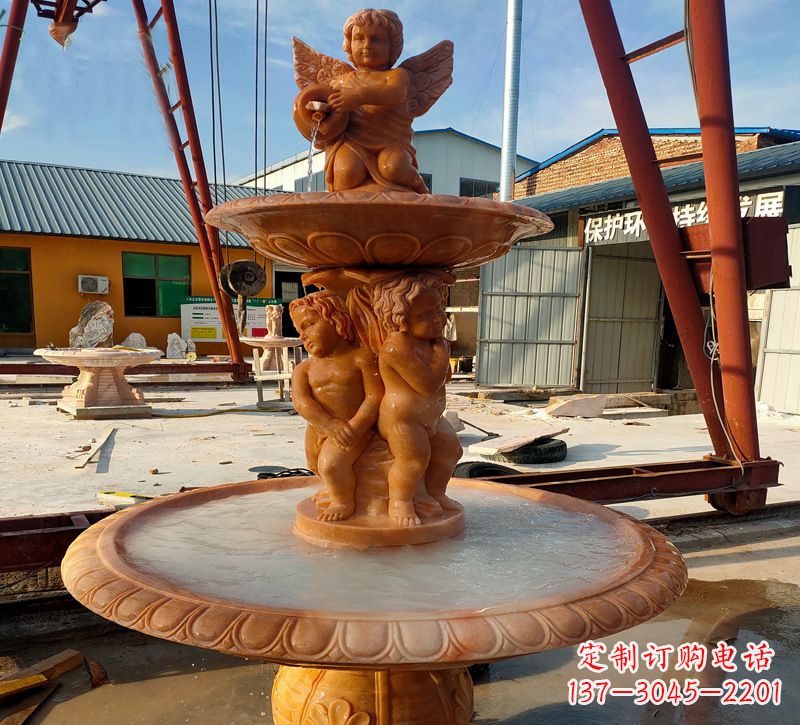 常州大理石风水球雕塑传承古老文化