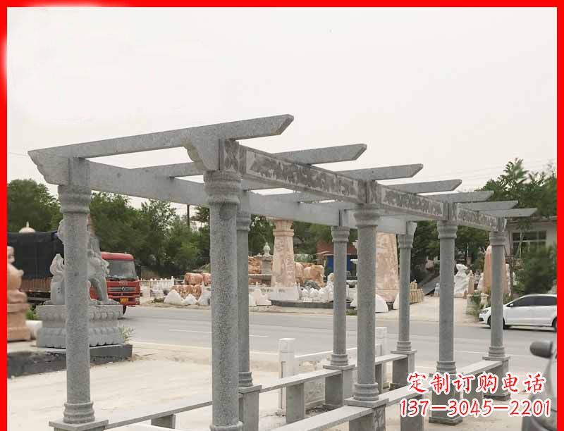 常州大理石公园石雕长廊高端定制雕塑