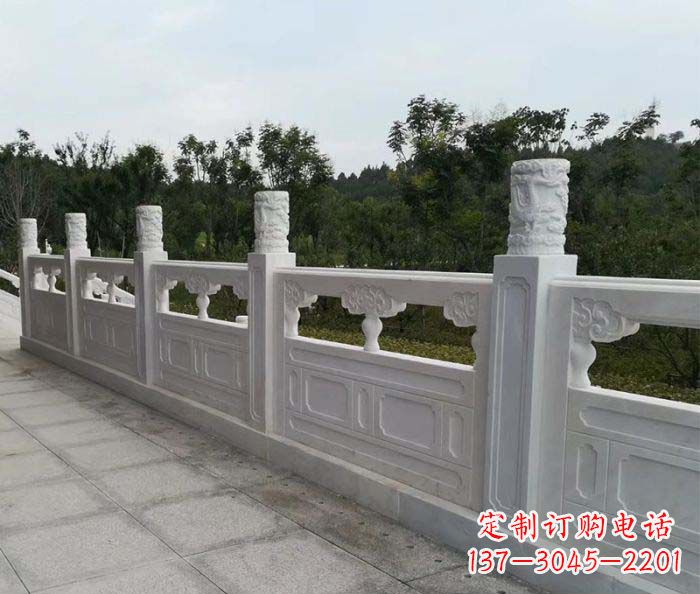 常州大理石建筑石雕栏板 (3)