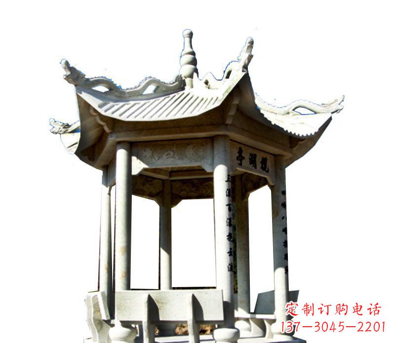 常州大理石凉亭石雕