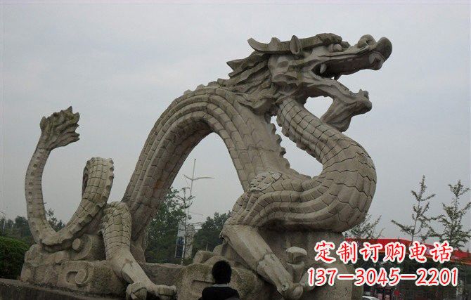 常州大理石龙雕塑 (2)