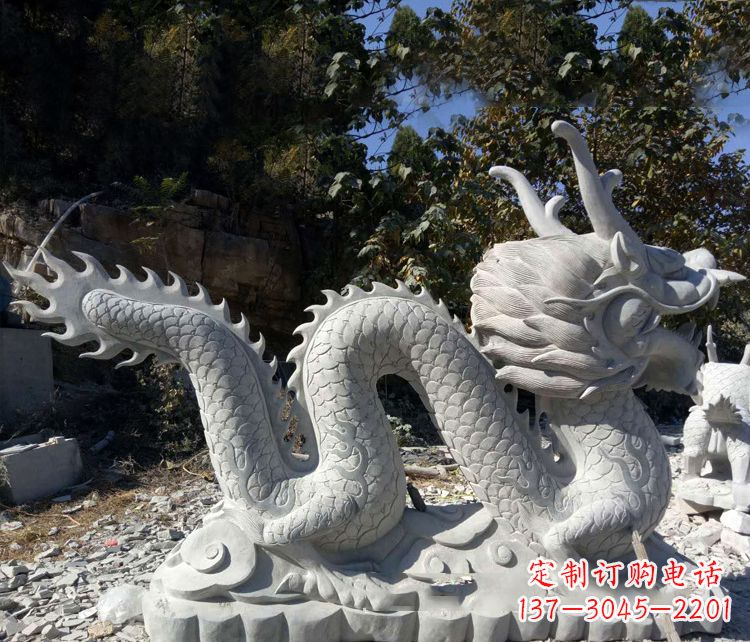 常州大理石龙雕塑