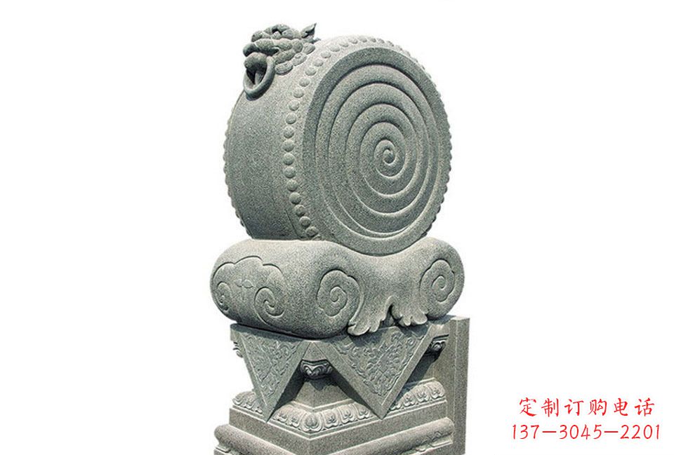 常州门墩招财石雕