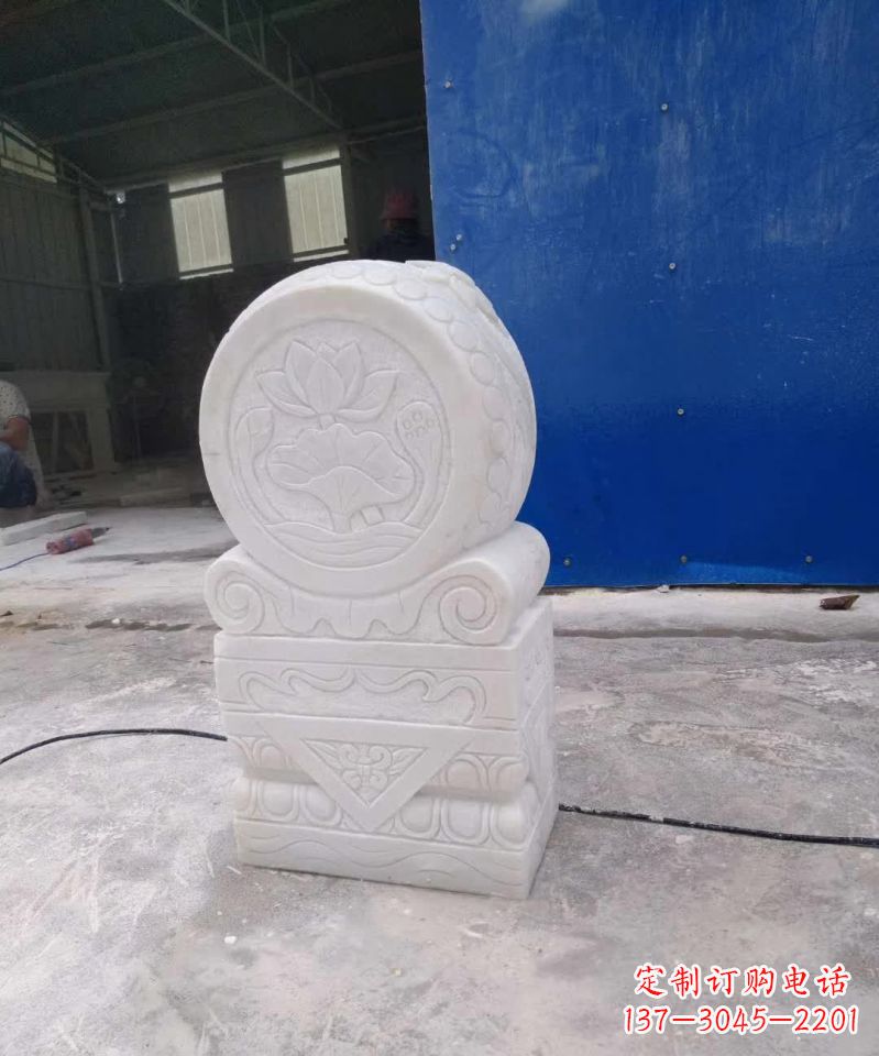 常州大理石门墩雕塑