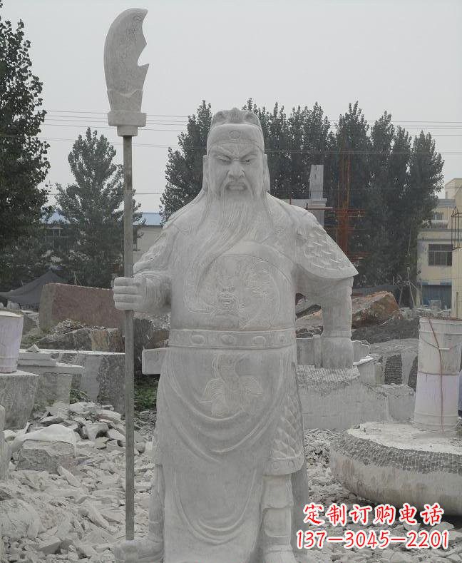 常州大理石关公雕塑