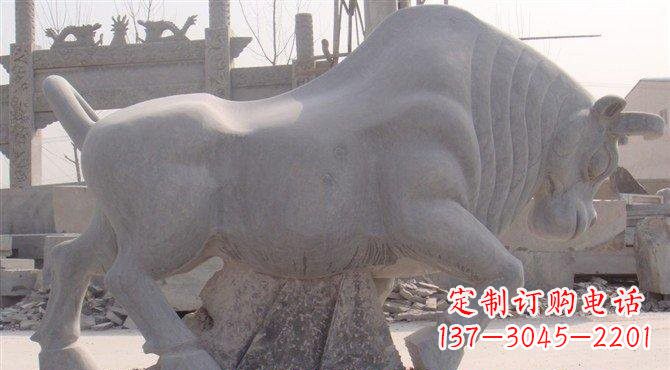 常州大理石牛雕塑——让你家里充满独特艺术气息
