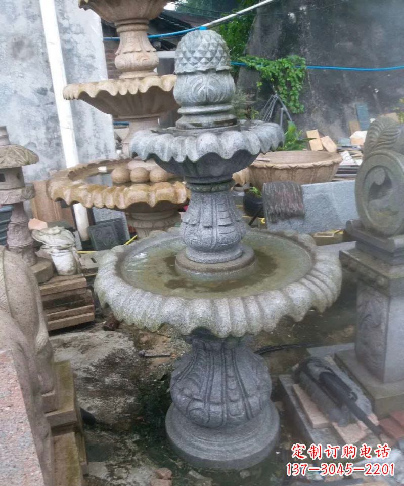 常州大理石喷泉雕塑 (2)