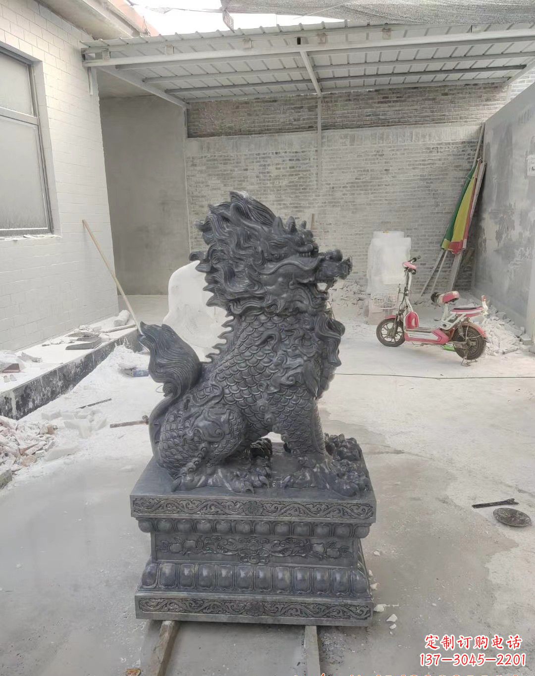 常州大理石麒麟石雕
