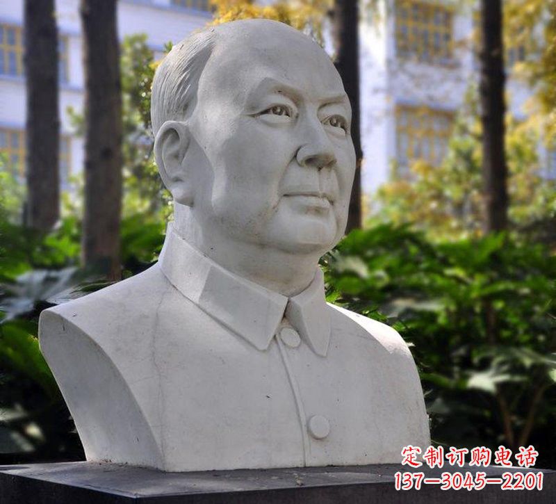 常州大理石钱学森胸像石雕——赞颂改革开放的先驱