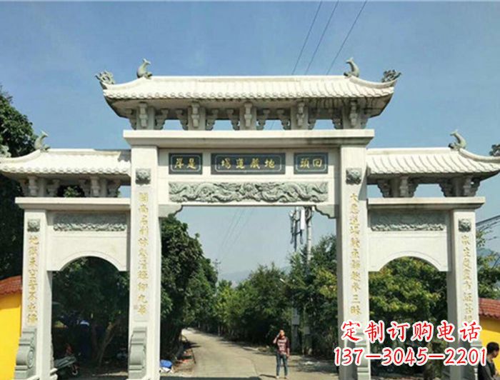 常州大理石牌坊雕塑