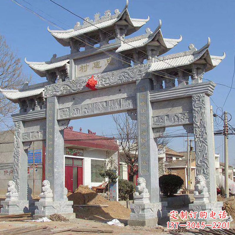 常州大理石牌坊石雕艺术