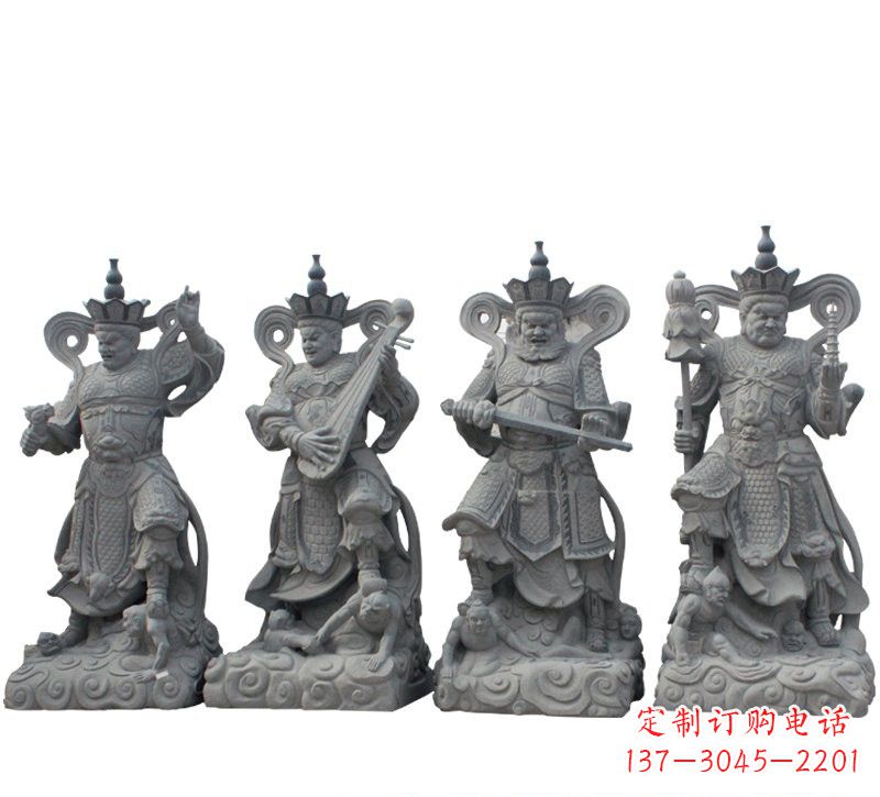 常州四大天王大理石雕塑