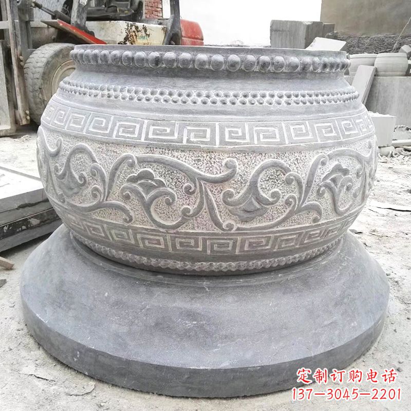 常州大理石水缸雕塑