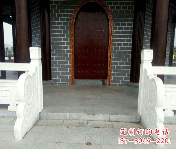 常州大理石寺庙石雕栏板 (2)