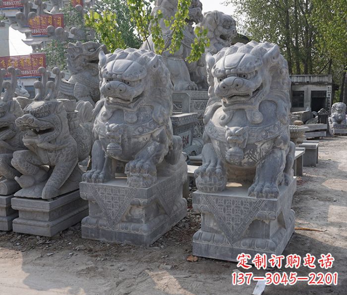 常州大理石狮子雕塑