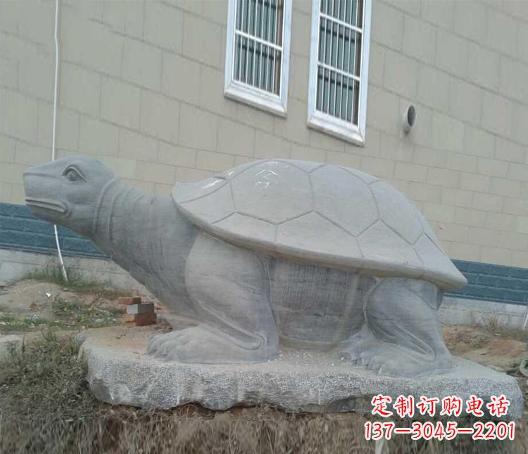 常州大理石乌龟石雕精美的古典风格装饰