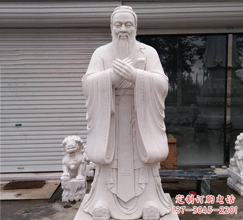 常州大理石制孔子雕塑