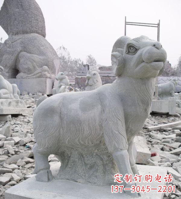 常州大理石羊雕塑