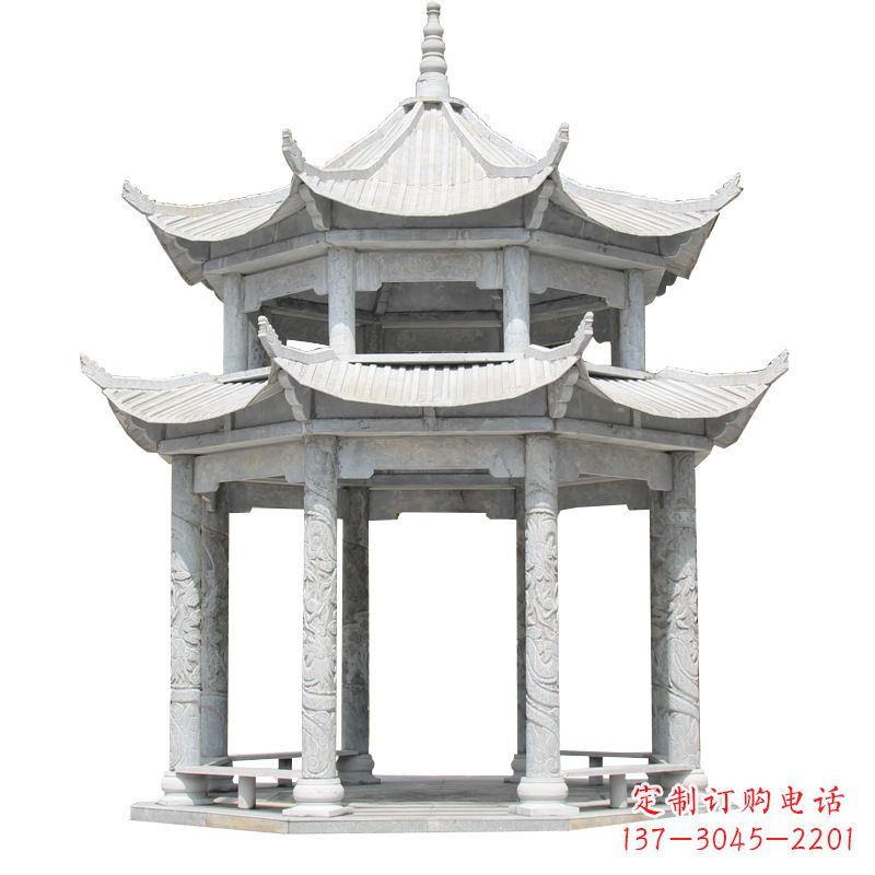 常州大理石园林古建凉亭