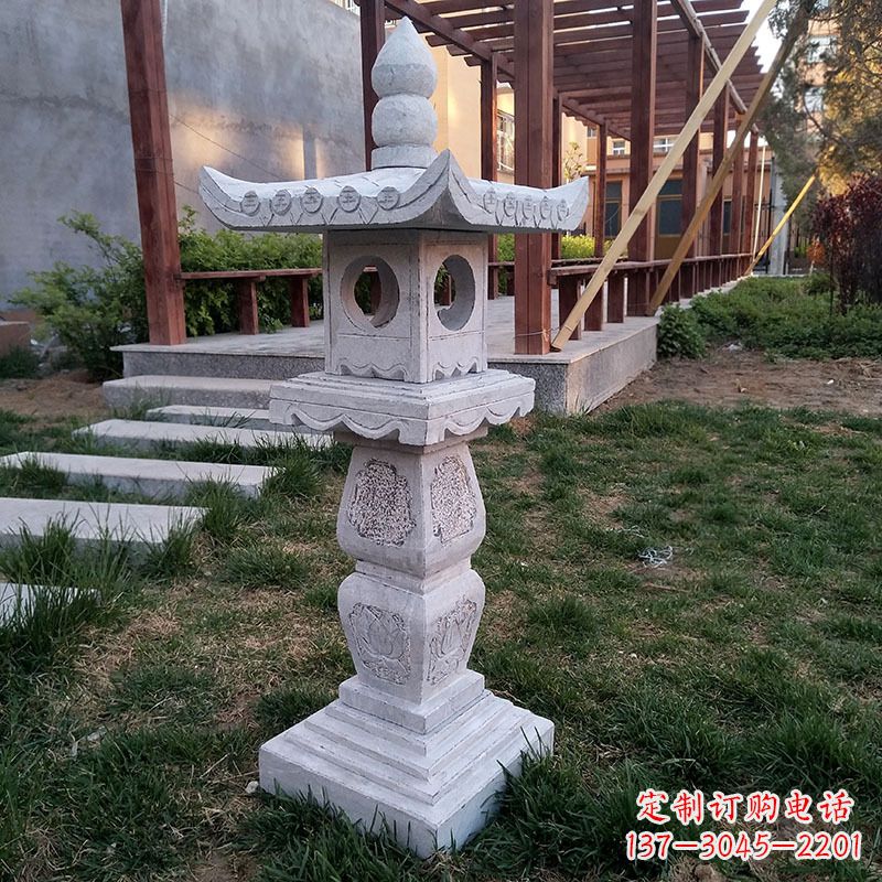 常州大理石园林石雕灯笼