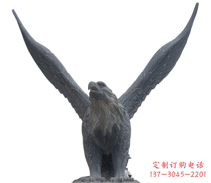 常州大理石展翅老鹰