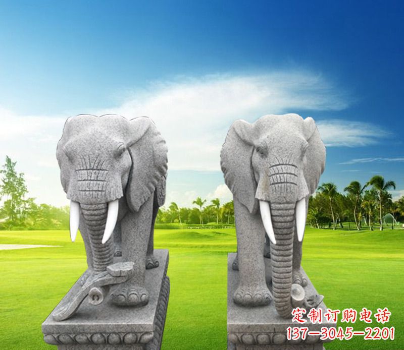 常州精美大象雕塑,招财进宝