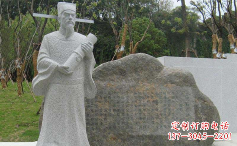 常州精致大理石雕塑——传承王安石精神