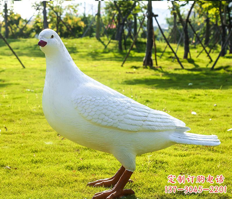 常州大连英雄纪念公园少女和平鸽雕塑
