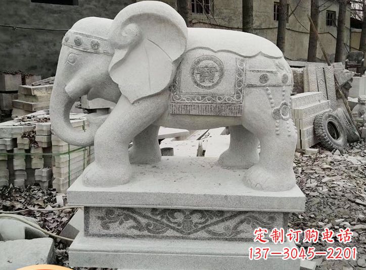 常州大象石雕壁画