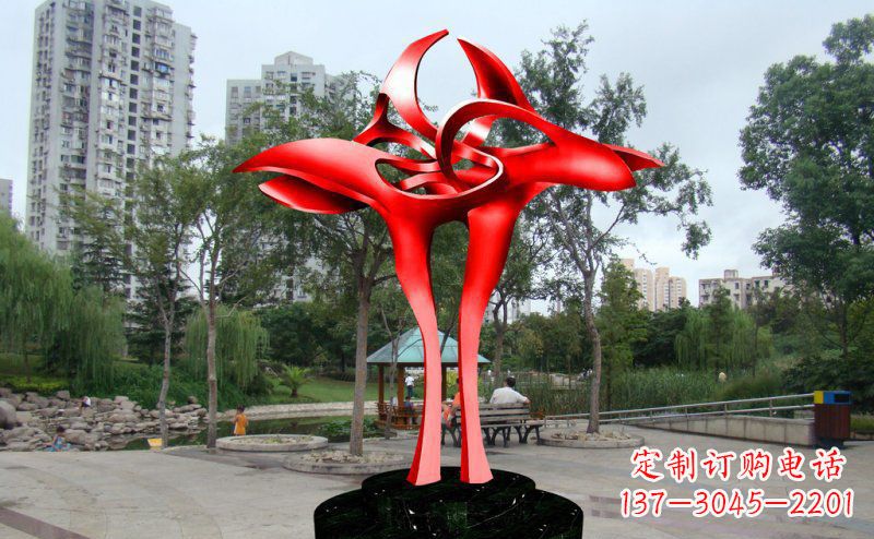 常州精美的不锈钢仙鹤雕塑