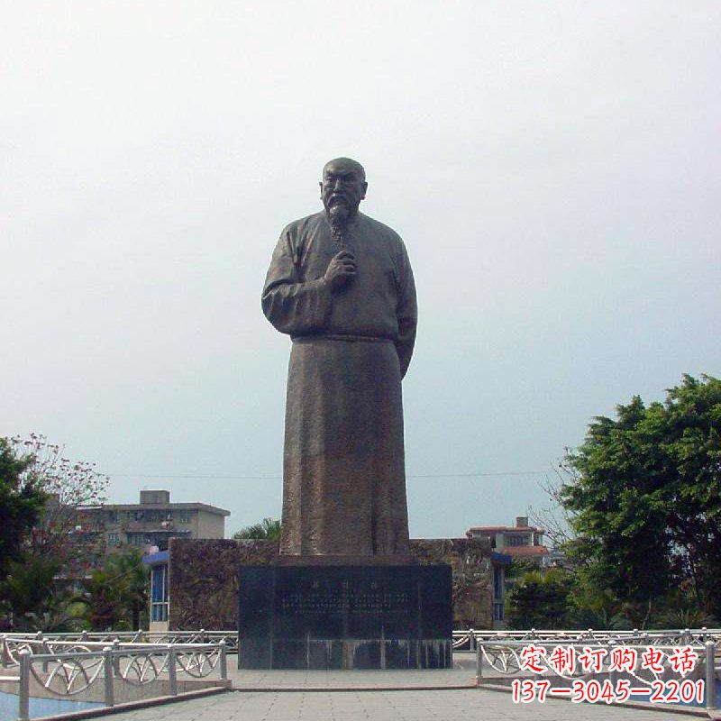 常州大型景区历史文化名人林则徐景观石雕像