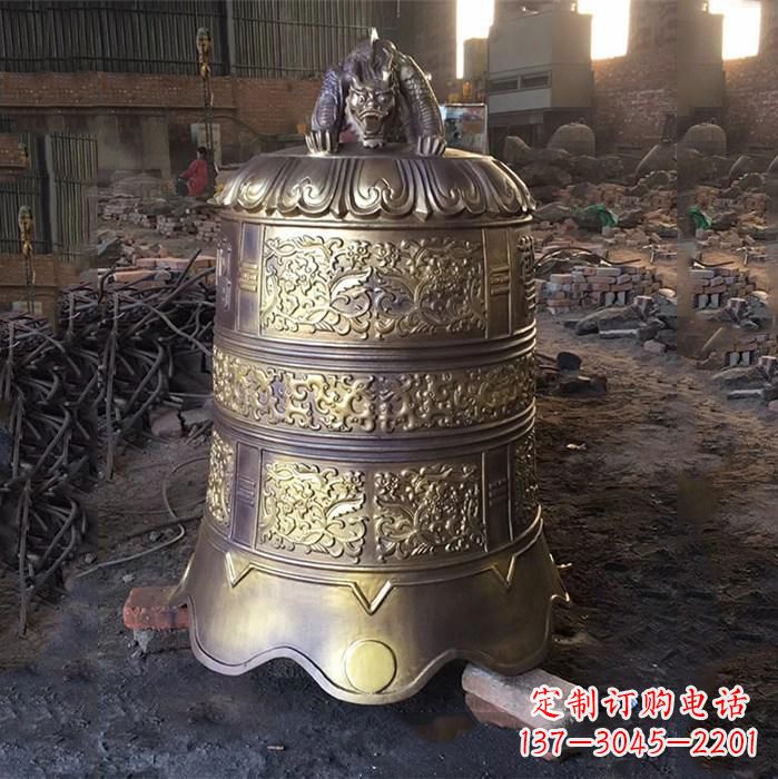 常州悠久历史的铜钟雕塑——传承无声的魅力