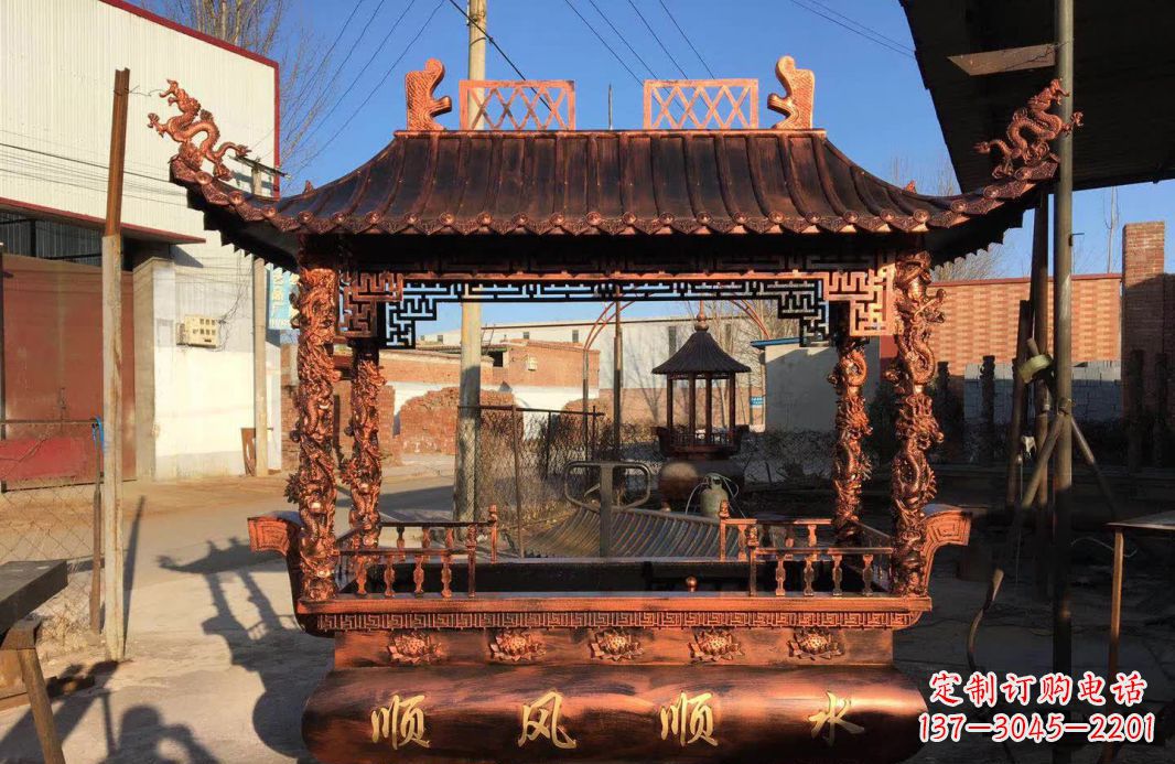 常州大型铜雕香炉