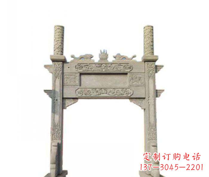 常州产品名称中领雕塑-牌坊石雕