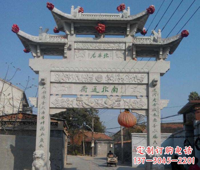 常州优质大理石牌坊雕塑