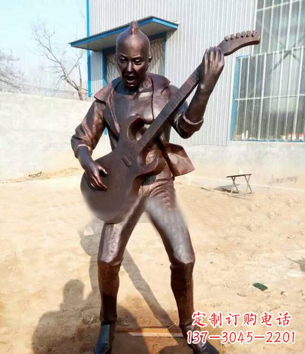 常州音乐传奇——吉他雕塑