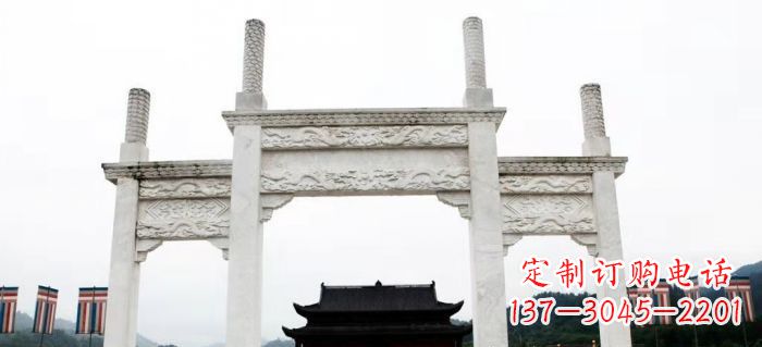常州道路大理石牌坊 (3)