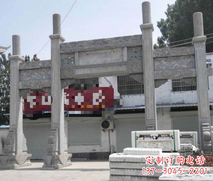常州道路大理石牌坊