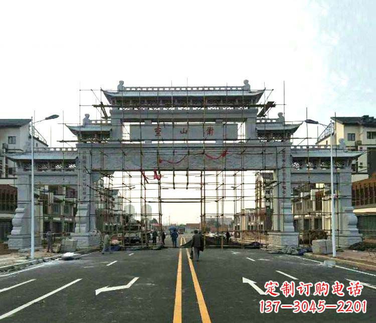 常州牌坊石雕——精致细腻,展示正气