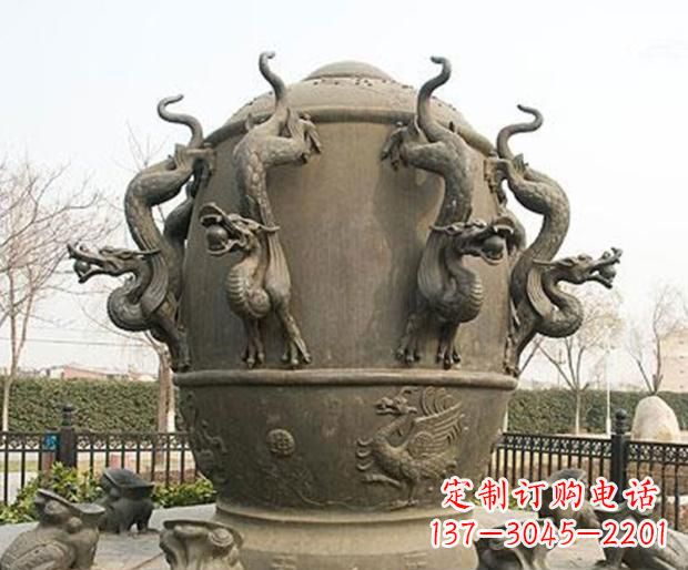 常州地动仪景观铜雕