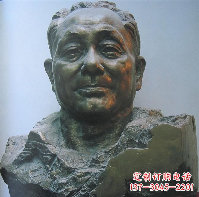 常州邓小平名人胸像铜雕