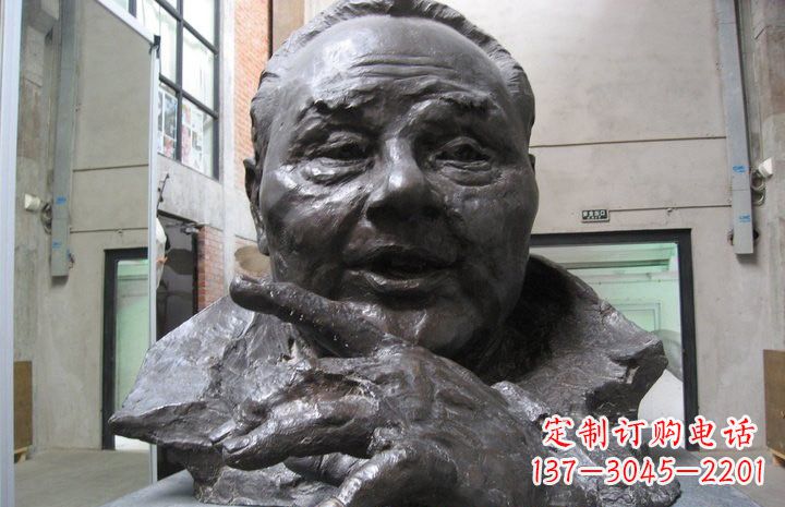 常州邓小平铜雕塑——传承中国传统文化